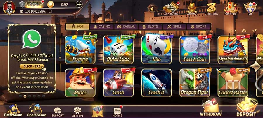 Royal x Casino APK